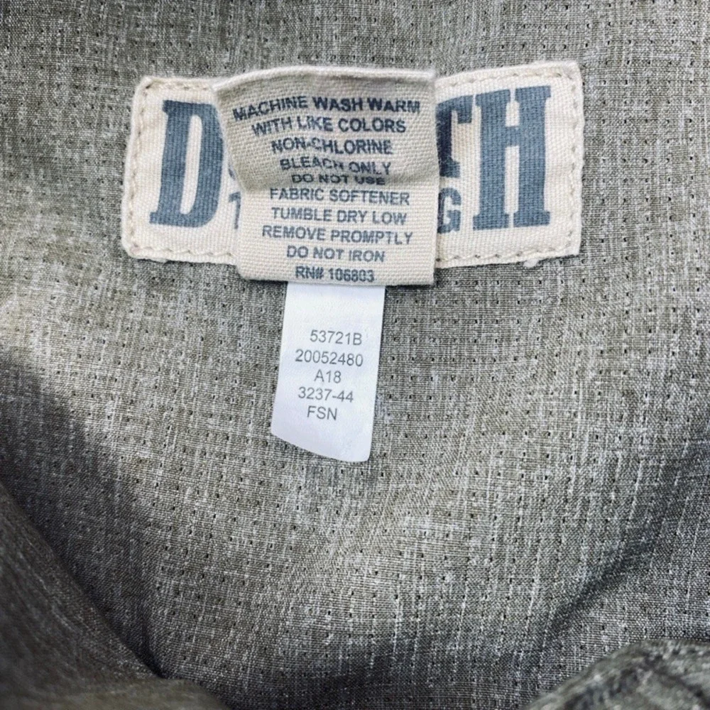 Duluth Trading Co Pants Men 40x30 Tan Polyester Performance Straight Leg 53721B
